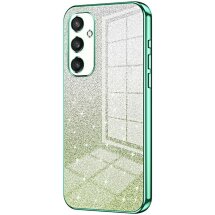 Защитный чехол Deexe Sparkles Cover для Samsung Galaxy S25 (S931) - Green: фото 1 из 7