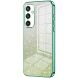 Защитный чехол Deexe Sparkles Cover для Samsung Galaxy S25 (S931) - Green (372322G). Фото 1 из 7