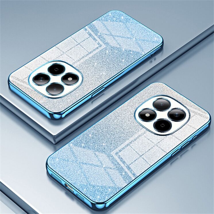 Защитный чехол Deexe Sparkles Cover для Xiaomi Redmi Note 15 Pro 5G - Blue (405021L) Защитный чехол Deexe Sparkles Cover для Xiaomi Redmi Note 15 Pro 5G - Blue: фото 2 з 8