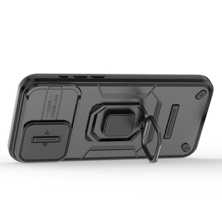 Защитный чехол Deexe Stellar Shield для Apple iPhone 15 Pro Max - Black: фото 3 из 9