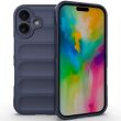 Защитный чехол Deexe Terra Case для Apple iPhone 16 - Dark Blue (366422DB)