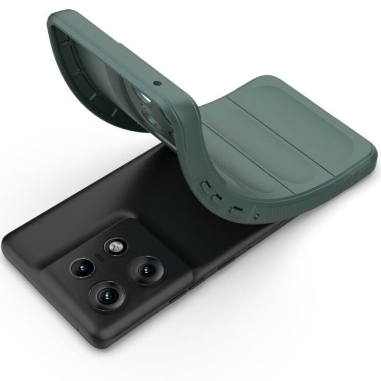 Защитный чехол Deexe Terra Case для Motorola Edge 50 Pro - Black: фото 5 из 6