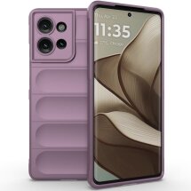Защитный чехол Deexe Terra Case для Motorola Edge 50 - Light Purple: фото 1 из 7
