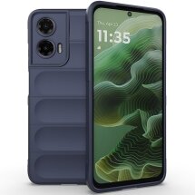 Защитный чехол Deexe Terra Case для Motorola Moto G35 - Dark Blue: фото 1 из 6
