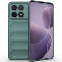 Защитный чехол Deexe Terra Case для Xiaomi Poco F6 Pro - Green: фото 1 из 7