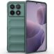 Защитный чехол Deexe Terra Case для Xiaomi Poco F6 Pro - Green (354920G). Фото 1 из 7