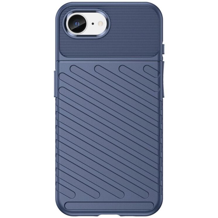 Защитный чехол Deexe Thunder Series для Apple iPhone 16e - Blue: фото 2 из 8