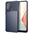 Защитный чехол Deexe Thunder Series для OnePlus Nord N100 - Blue (271807L)