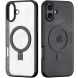 Защитный чехол DUX DUCIS Aimo Mag Series with Folding Stand для Apple iPhone 16 - Black (360701B). Фото 2 из 17