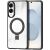 Захисний чохол DUX DUCIS Aimo Mag Series with Folding Stand для Samsung Galaxy S25 Edge (S937) - Black: фото 1 з 7