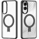 Захисний чохол DUX DUCIS Aimo Mag Series with Folding Stand для Samsung Galaxy S25 Edge (S937) - Black (377537B). Фото 2 з 7