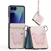 Захисний чохол DUX DUCIS Luvy Series для Samsung Galaxy Flip 8 - Light Pink: фото 1 з 10