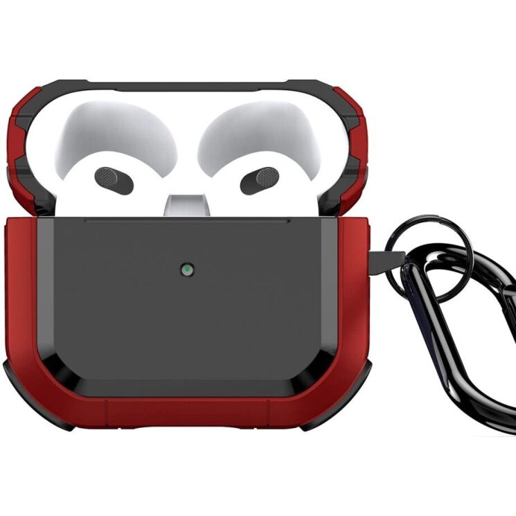 Захисний чохол DUX DUCIS PECA Series для Apple AirPods 3 - Red: фото 1 з 18