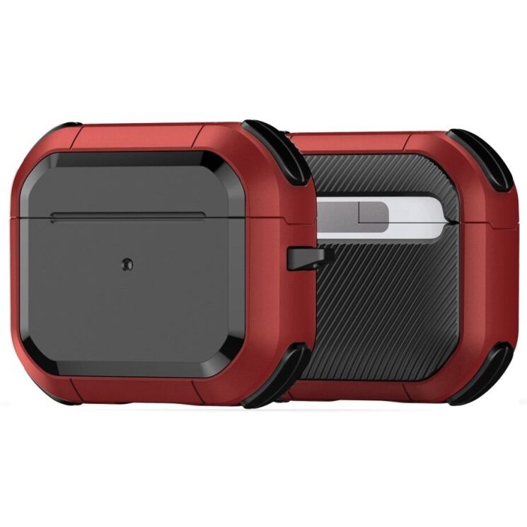 Захисний чохол DUX DUCIS PECA Series для Apple AirPods 3 - Red: фото 2 з 18