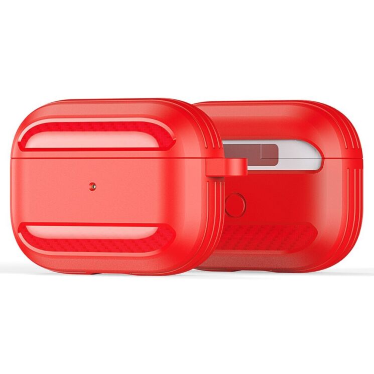 Захисний чохол DUX DUCIS PECB Series для Apple AirPods Pro 2 - Red: фото 2 з 18