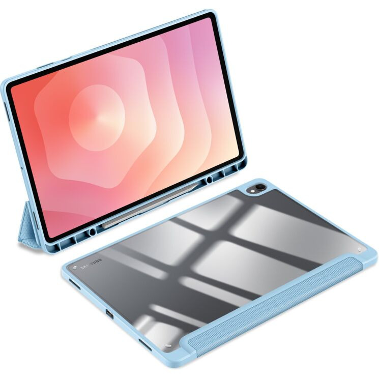 Защитный чехол DUX DUCIS TOBY Series для Samsung Galaxy Tab S12 Plus - Light Blue (436003TT) Защитный чехол DUX DUCIS TOBY Series для Samsung Galaxy Tab S12 Plus - Light Blue: фото 3 из 11