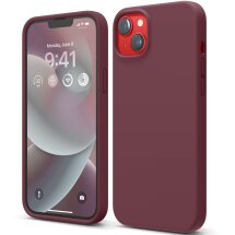 Захисний чохол Elago Silicone Case для Apple iPhone 14 Plus - Burgundy: фото 1 з 7