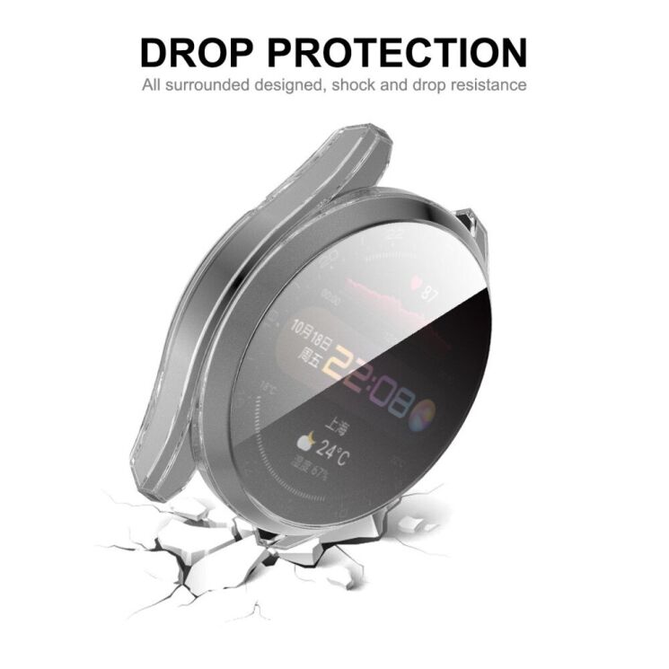 Защитный чехол Enkay Clear Case для Huawei Watch 3 Pro - Transparent: фото 8 из 9