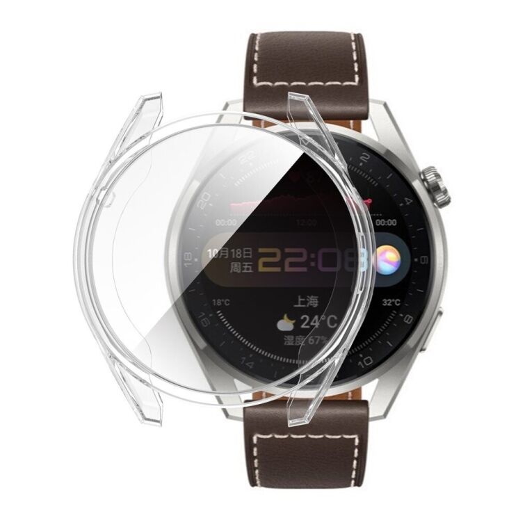 Защитный чехол Enkay Clear Case для Huawei Watch 3 Pro - Transparent: фото 1 из 9
