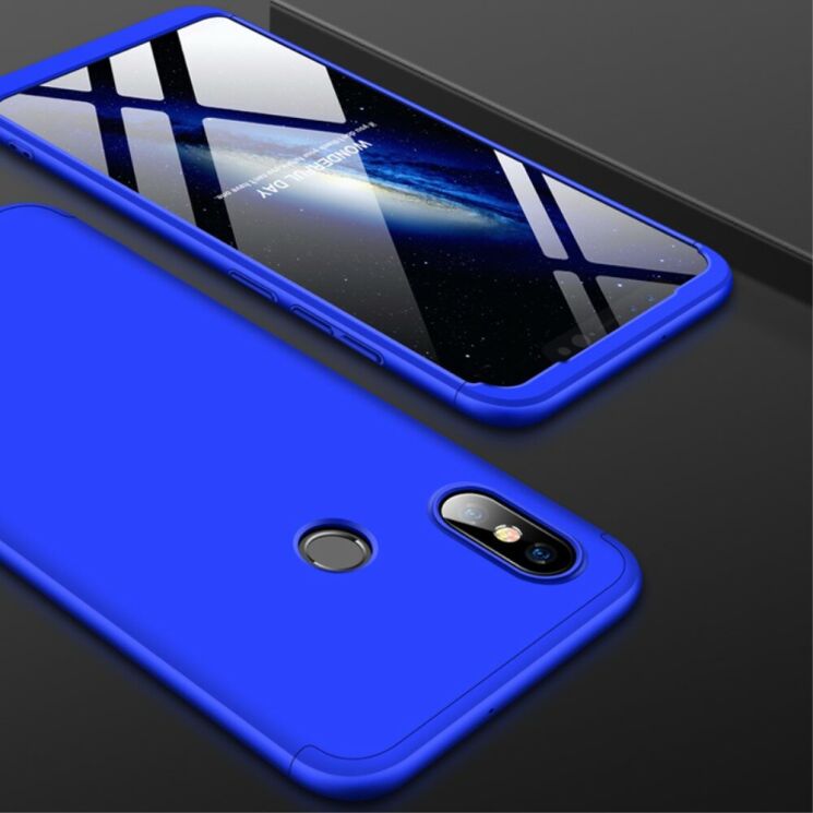 Защитный чехол GKK Double Dip Case для Xiaomi Mi 8 - Blue (139861L) Защитный чехол GKK Double Dip Case для Xiaomi Mi 8 - Blue: фото 7 из 14