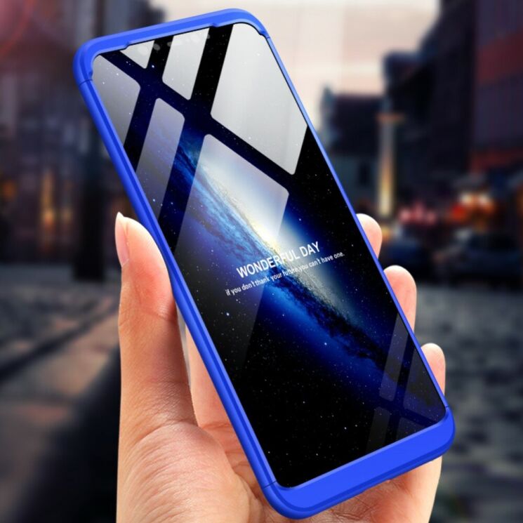 Защитный чехол GKK Double Dip Case для Xiaomi Mi 8 - Blue (139861L) Защитный чехол GKK Double Dip Case для Xiaomi Mi 8 - Blue: фото 4 из 14