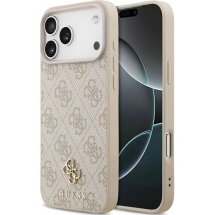 Захисний чохол Guess 4G Small Classic Logo для iPhone 18 Pro Max / 17 Pro Max (GUHMP18XP4SM4MP) - Pink: фото 1 з 7