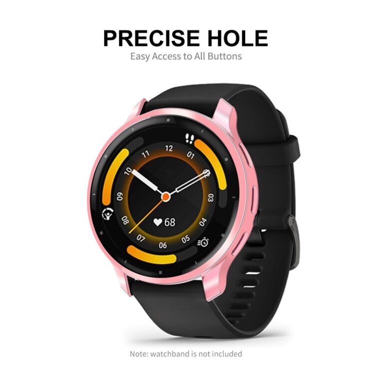 Защитный чехол HAT PRINCE Protective Frame для Garmin Venu 3S - Silver: фото 5 из 8