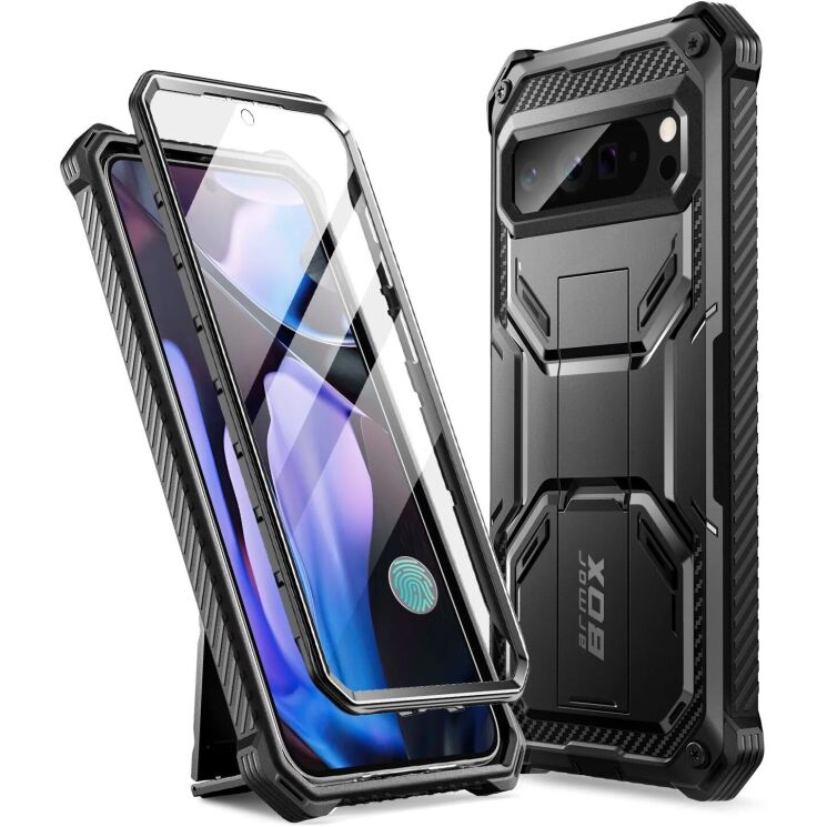 Защитный чехол i-Blason Armorbox by Supcase (FP) для Google Pixel 9 Pro XL - Black: фото 2 из 11
