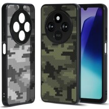 Защитный чехол IBMRS Military для Xiaomi Redmi 14C / Redmi A4 5G / Poco C75 - Grid Camouflage: фото 1 из 7