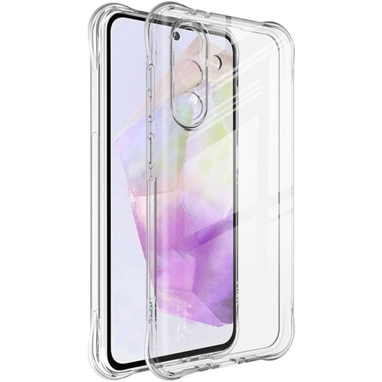 Защитный чехол IMAK Airbag MAX Case для Samsung Galaxy A56 (A566) - Transparent: фото 1 из 10