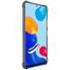 Захисний чохол IMAK Airbag MAX Case для Xiaomi Redmi Note 11 / Note 11s - Transparent Black (297239H). Фото 5 з 12