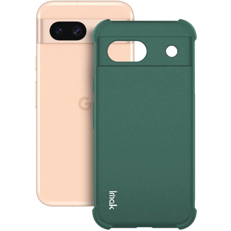 Защитный чехол IMAK Airbag Sand Case для Google Pixel 8A - Green: фото 2 из 11