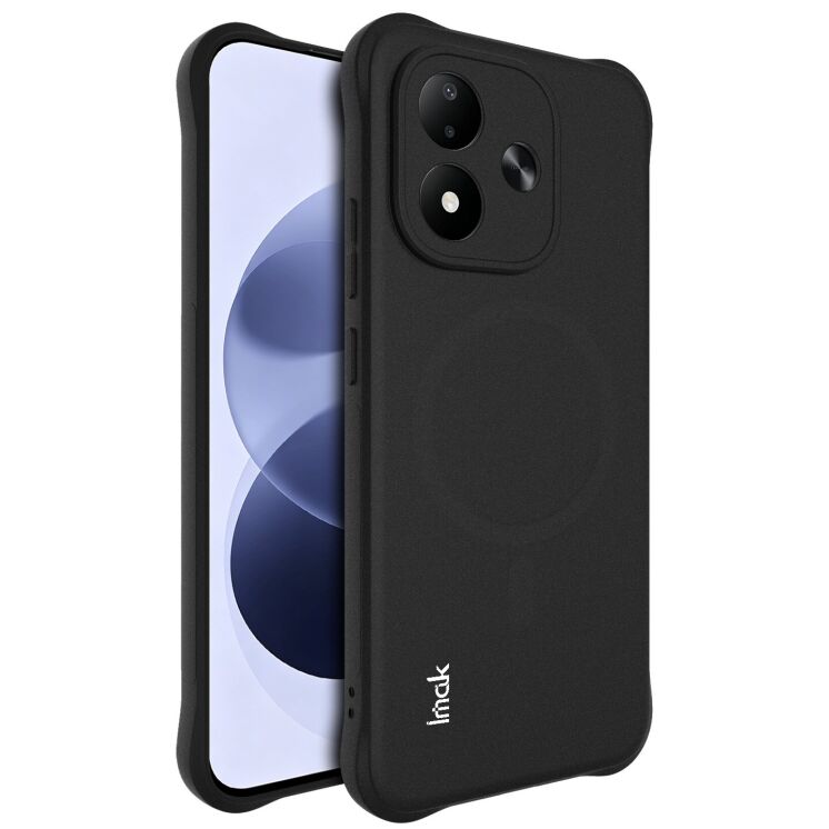 Защитный чехол IMAK Airbag Sand Case with MagSafe для Xiaomi Redmi Note 17 (4G/5G) - Matte Black (430034MB) Защитный чехол IMAK Airbag Sand Case with MagSafe для Xiaomi Redmi Note 17 (4G/5G) - Matte Black: фото 1 из 11