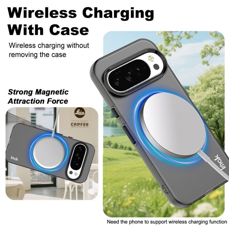 Захисний чохол IMAK Candy Series Magnetic для Google Pixel 10 / 10 Pro - Blue: фото 3 з 9