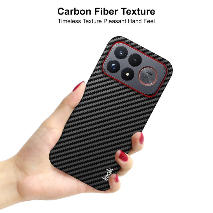 Защитный чехол IMAK Carbon Guard для Xiaomi Poco F9 Ultra - Carbon Fiber (430133C) Защитный чехол IMAK Carbon Guard для Xiaomi Poco F9 Ultra - Carbon Fiber: фото 5 из 8
