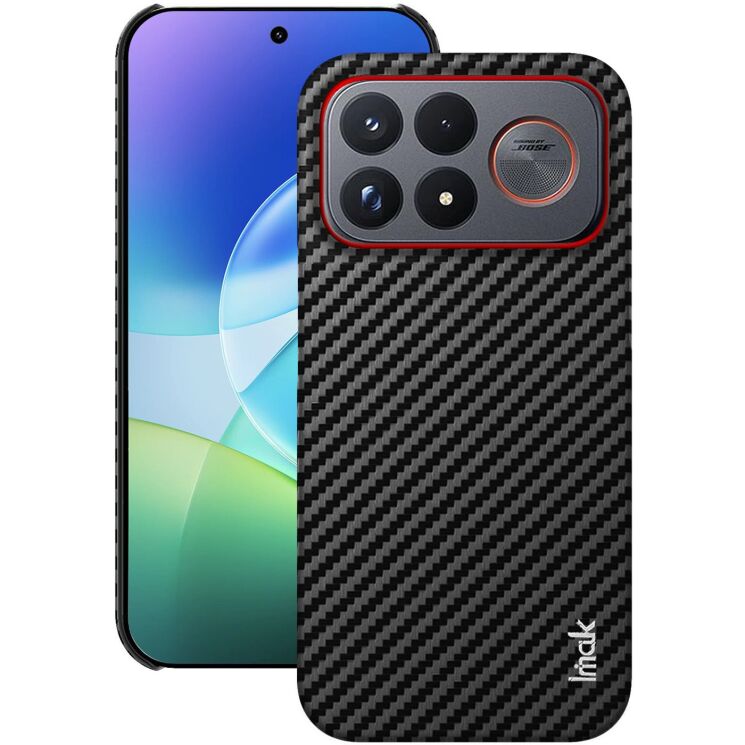 Защитный чехол IMAK Carbon Guard для Xiaomi Poco F9 Ultra - Carbon Fiber (430133C) Защитный чехол IMAK Carbon Guard для Xiaomi Poco F9 Ultra - Carbon Fiber: фото 1 из 8