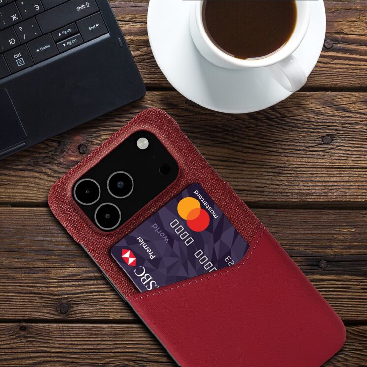 Защитный чехол KSQ Business Pocket для Apple iPhone 17 Pro Max - Black: фото 2 из 4