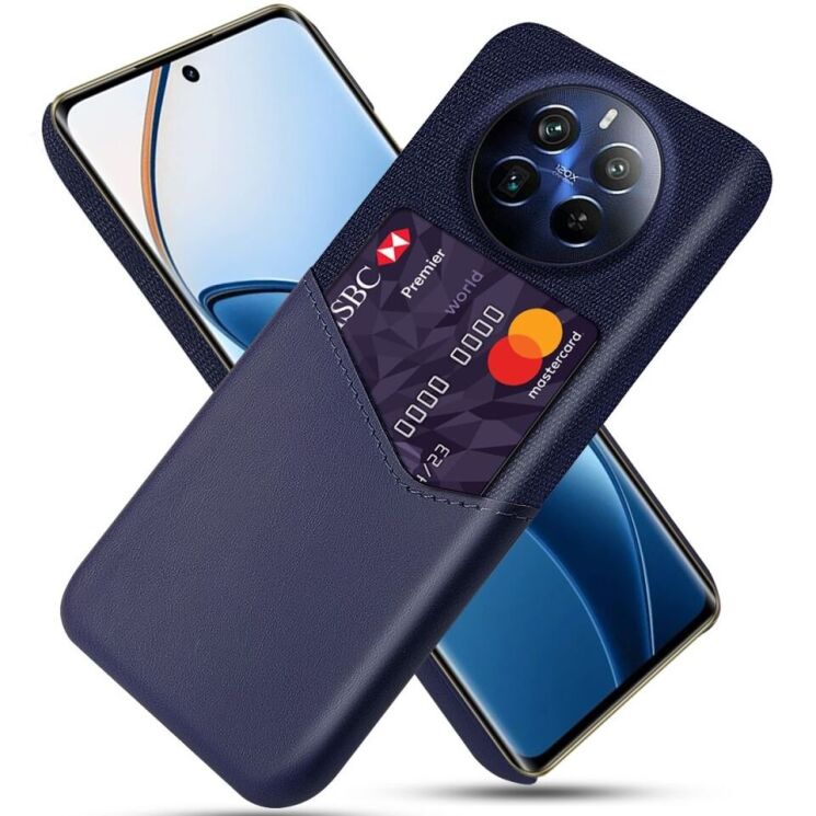 Защитный чехол KSQ Business Pocket для Realme 12 Pro / 12 Pro+ - Blue: фото 1 из 4