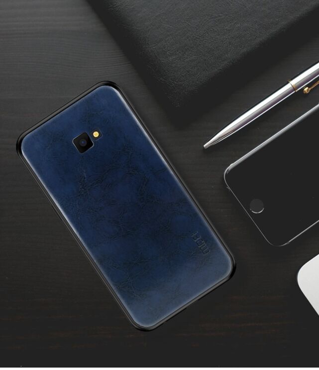 Защитный чехол MOFI Leather Cover для Samsung Galaxy J4+ (J415) - Blue: фото 2 из 11
