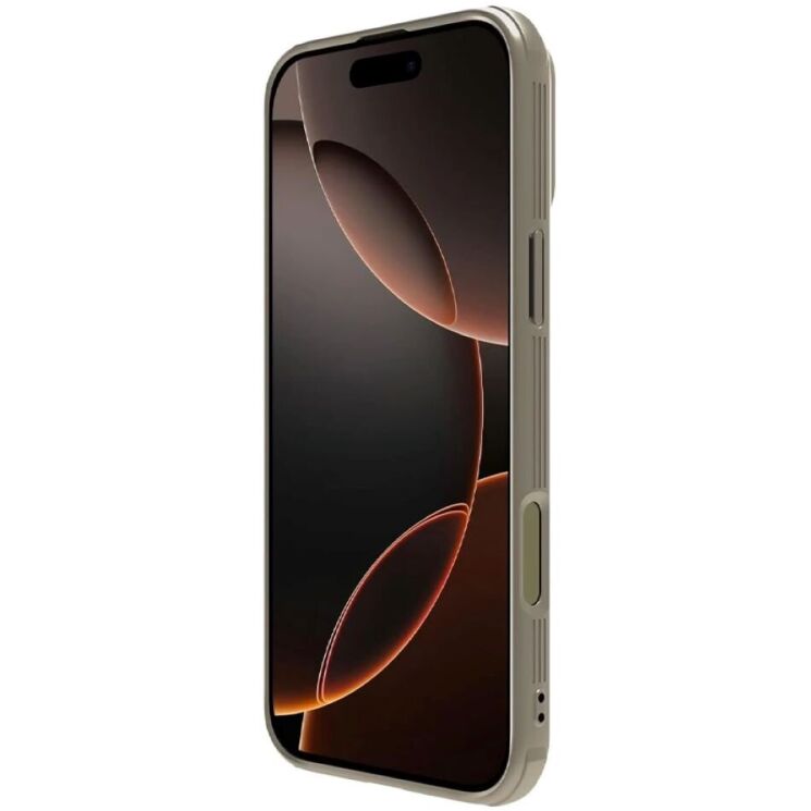 Захисний чохол NILLKIN CamShield Pro для Apple iPhone 16 Pro Max - Gold: фото 4 з 17
