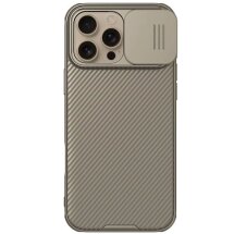 Захисний чохол NILLKIN CamShield Pro для Apple iPhone 16 Pro Max - Gold: фото 1 з 17