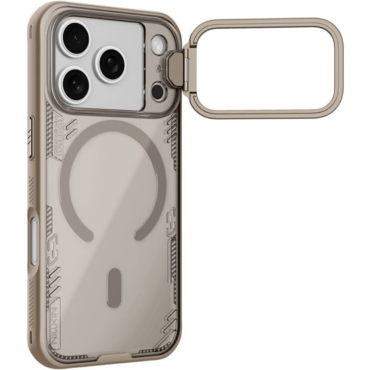 Захисний чохол NILLKIN Iceblade Prop Magnetic (Precise Cut-out) для iPhone 18 Pro / 17 Pro - Gold (423621F) Захисний чохол NILLKIN Iceblade Prop Magnetic (Precise Cut-out) для iPhone 18 Pro / 17 Pro - Gold: фото 1 з 19