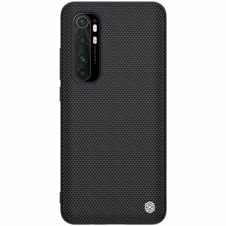 Защитный чехол NILLKIN Textured Hybrid Case для Xiaomi Mi Note 10 Lite - Black: фото 2 из 17