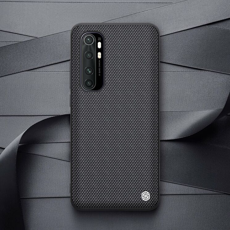 Защитный чехол NILLKIN Textured Hybrid Case для Xiaomi Mi Note 10 Lite - Black: фото 15 из 17