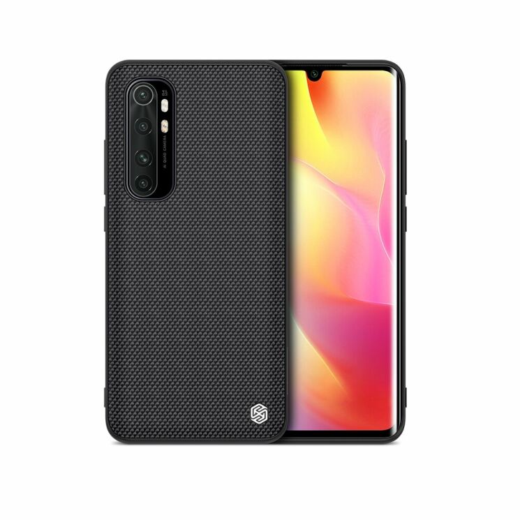 Защитный чехол NILLKIN Textured Hybrid Case для Xiaomi Mi Note 10 Lite - Black: фото 13 из 17