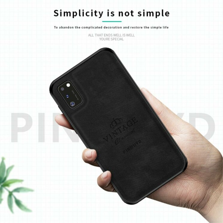 Захисний чохол PINWUYO Vintage Series для Samsung Galaxy A41 (A415) - Blue: фото 10 з 13