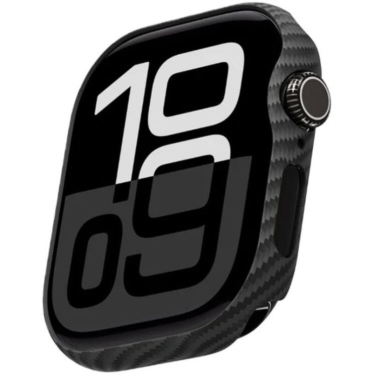 Захисний чохол Pitaka Air (FW) для Apple Watch 10 / 11 46 mm (AWB2401) - Black / Grey: фото 1 з 10