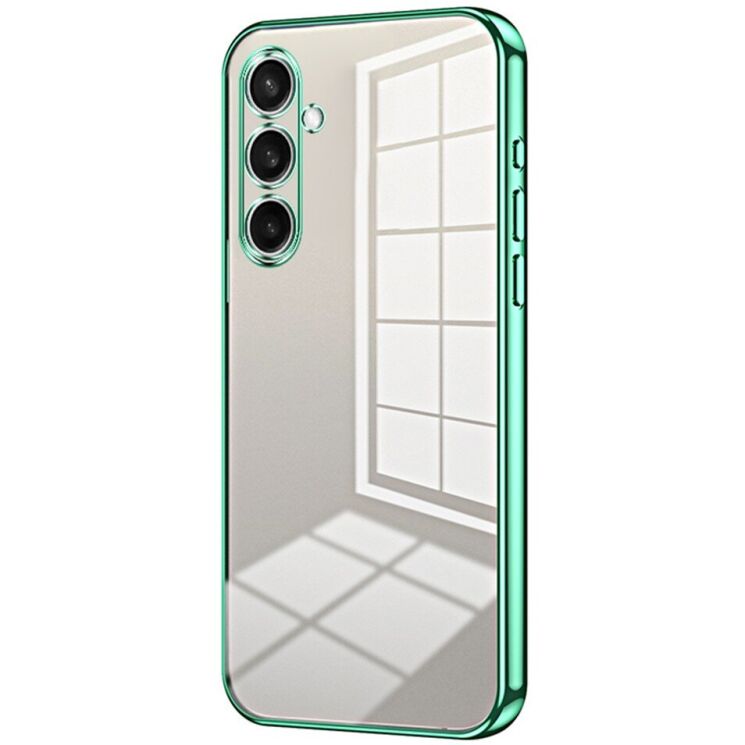Защитный чехол Reframe Electroplating Frame для Samsung Galaxy S26 - Green: фото 1 из 7