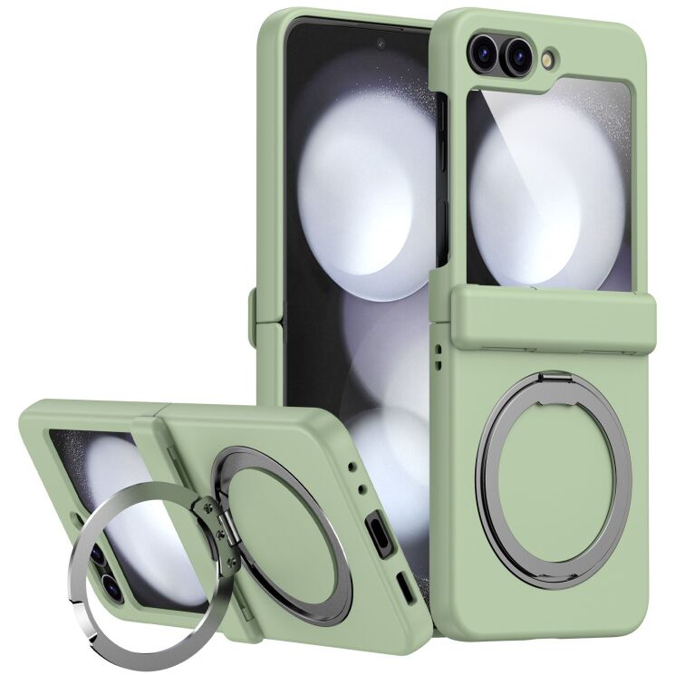 Защитный чехол Reframe Magnetic Case для Samsung Galaxy Flip 6 / Flip 7 FE - Light Green: фото 1 из 7