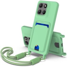 Захисний чохол Reframe Silicone Holder для Motorola Moto G15 / G15 Power / G17 Power - Green: фото 1 з 7